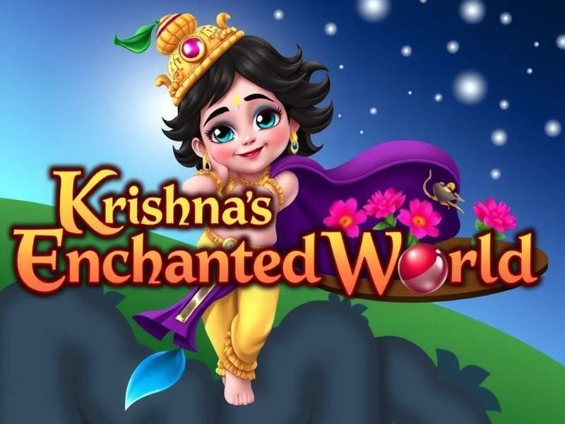 Krishna S Enchanted World Game Banner